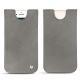 Apple iPhone 7 leather pouch - Acier vintage ( Pantone 403C ) 