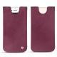 Capa em pele Apple iPhone 7 - Prune vintage ( Pantone 512C ) 