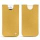 Apple iPhone 7 leather pouch - Mimosa ( Pantone 141C ) 