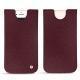 가죽 커버 Apple iPhone 7 - Lie de vin ( Pantone 5115C ) 