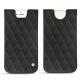 Lederschutzhülle Apple iPhone 7 - Noir - Couture ( Nappa - Black ) 