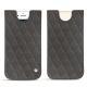 Funda de piel Apple iPhone 7 - Anthracite - Couture ( Pantone 424C ) 