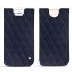 Lederschutzhülle Apple iPhone 7 - Cobalt - Couture ( Pantone 2766C ) 