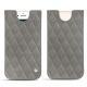 Funda de piel Apple iPhone 7 - Acier vintage - Couture