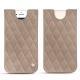 Apple iPhone 7 leather pouch - Taupe vintage - Couture