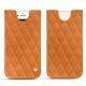 Lederschutzhülle Apple iPhone 7 - Mandarine vintage - Couture