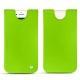 Lederschutzhülle Apple iPhone 7 - Vert fluo