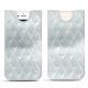 Pochette cuir Apple iPhone 7 - Platinium - Couture