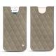 Apple iPhone 7 leather pouch - Darboun sabla - Couture