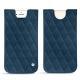 Funda de piel Apple iPhone 7 - Blu mediterran - Couture