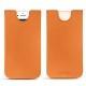 Pochette cuir Apple iPhone 7 - Orange PU