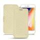 Housse cuir Apple iPhone 8 Plus - Ivoire ( Sleek P C12 - White ) 