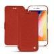 Capa em pele Apple iPhone 8 Plus - Papaye ( Pantone 180C ) 