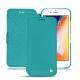 Capa em pele Apple iPhone 8 Plus - Bleu fluo