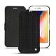Funda de piel Apple iPhone 8 Plus - Abaca nero