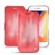 Apple iPhone 8 Plus leather case - Rose Patine
