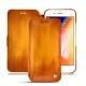 Capa em pele Apple iPhone 8 Plus - Orange Patine