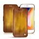 Housse cuir Apple iPhone 8 Plus - Doré Patine
