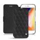 Capa em pele Apple iPhone 8 Plus - Noir - Couture ( Nappa - Black ) 