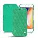 Capa em pele Apple iPhone 8 Plus - Menthe vintage - Couture