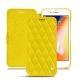 Funda de piel Apple iPhone 8 Plus - Jaune fluo - Couture
