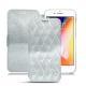 Housse cuir Apple iPhone 8 Plus - Platinium - Couture