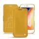 Housse cuir Apple iPhone 8 Plus - Jaune soulèu