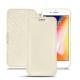 Capa em pele Apple iPhone 8 Plus - Blanc PU