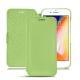 Lederschutzhülle Apple iPhone 8 Plus - Vert olive PU