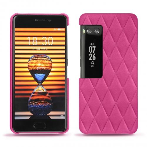 Capa em pele Meizu Pro 7Rose BB - Couture ( Pantone #DB599F )