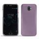 Capa em pele Wiko Wim - Lilas ( Nappa - Pantone 2645U ) 