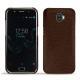 Wiko Wim leather cover - Châtaigne ( Pantone 476C ) 
