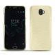 가죽 커버 Wiko Wim - Ivoire ( Sleek P C12 - White ) 