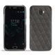 Custodia in pelle Wiko Wim - Anthracite - Couture ( Pantone 424C ) 