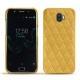 Custodia in pelle Wiko Wim - Mimosa - Couture ( Pantone 141C ) 