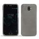 Capa em pele Wiko Wim - Acier vintage ( Pantone 403C ) 