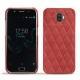 Wiko Wim leather cover - Cerise vintage - Couture