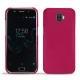 Coque cuir Wiko Wim - Rose fluo