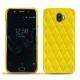 Custodia in pelle Wiko Wim - Jaune fluo - Couture