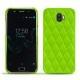 Funda de piel Wiko Wim - Vert fluo - Couture