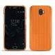 Custodia in pelle Wiko Wim - Abaca arancio