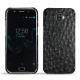Custodia in pelle Wiko Wim - Autruche nero