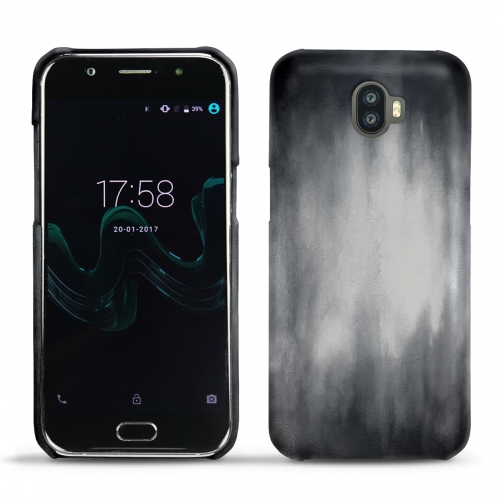 Custodia in pelle Wiko WimGris Patine