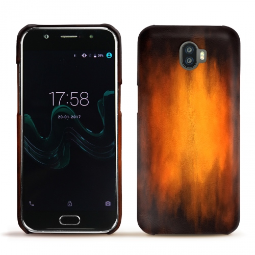 Funda de piel Wiko WimFauve Patine