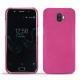Coque cuir Wiko Wim - Rose BB