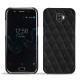 Funda de piel Wiko Wim - Negre poudro - Couture