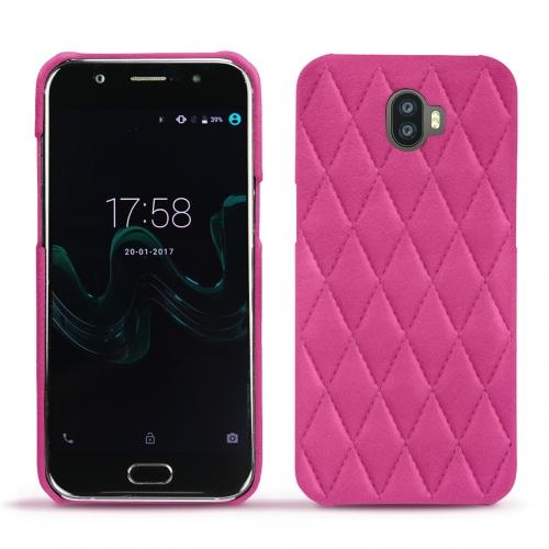 가죽 커버 Wiko WimRose BB - Couture ( Pantone #DB599F )