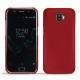 Coque cuir Wiko Wim - Rouge PU