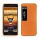 Coque cuir Meizu Pro 7 Plus - Orange ( Nappa - Pantone 1495U ) 