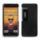 レザーケース Meizu Pro 7 Plus - Dark vintage ( Roughtcut - Black#5256 ) 
